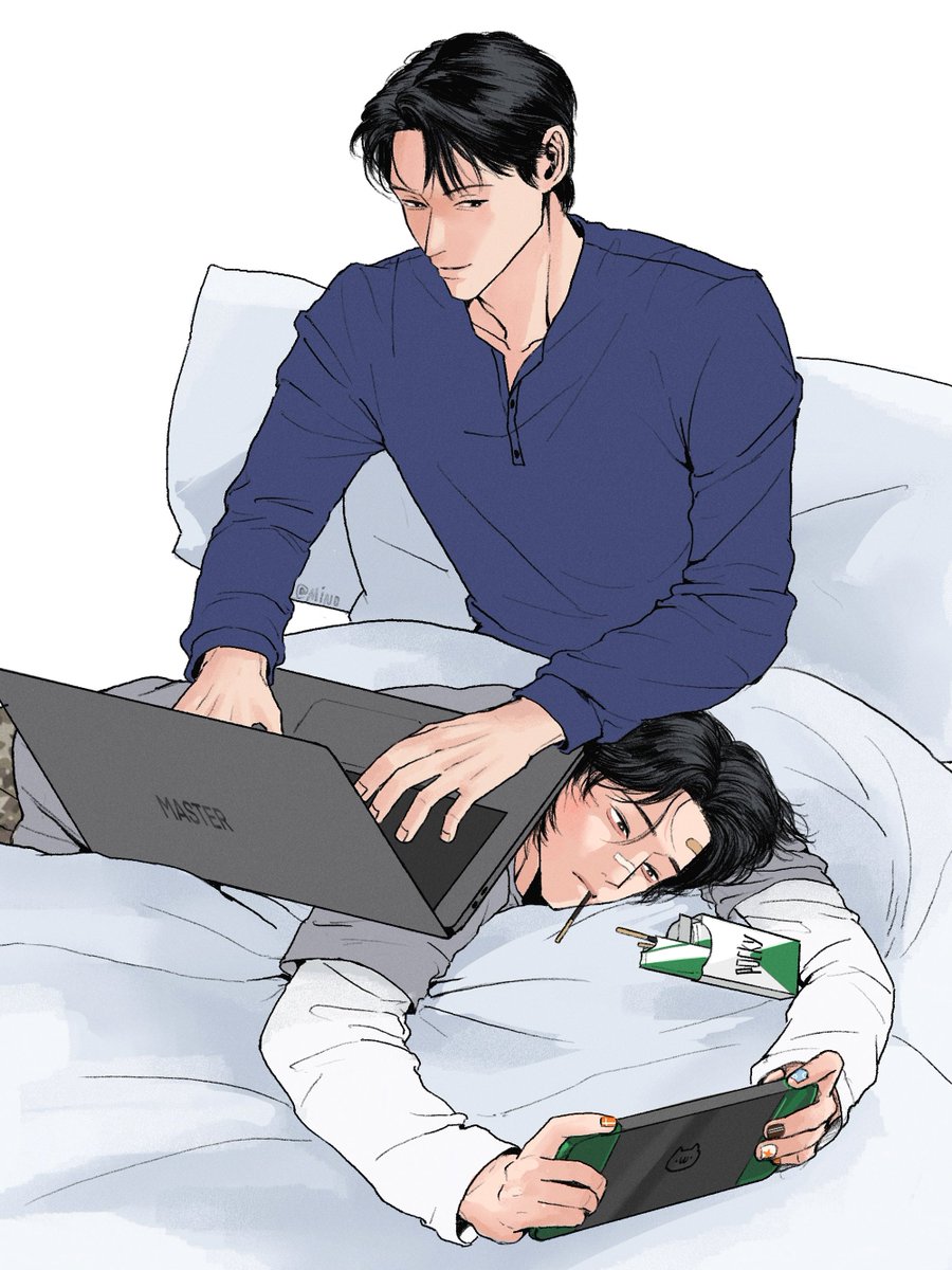 minoismeyo's tweet photo. Stop working, look at me!
#주의평화 #MasterPeace #fanart https://t.co/is4mvUDiLl