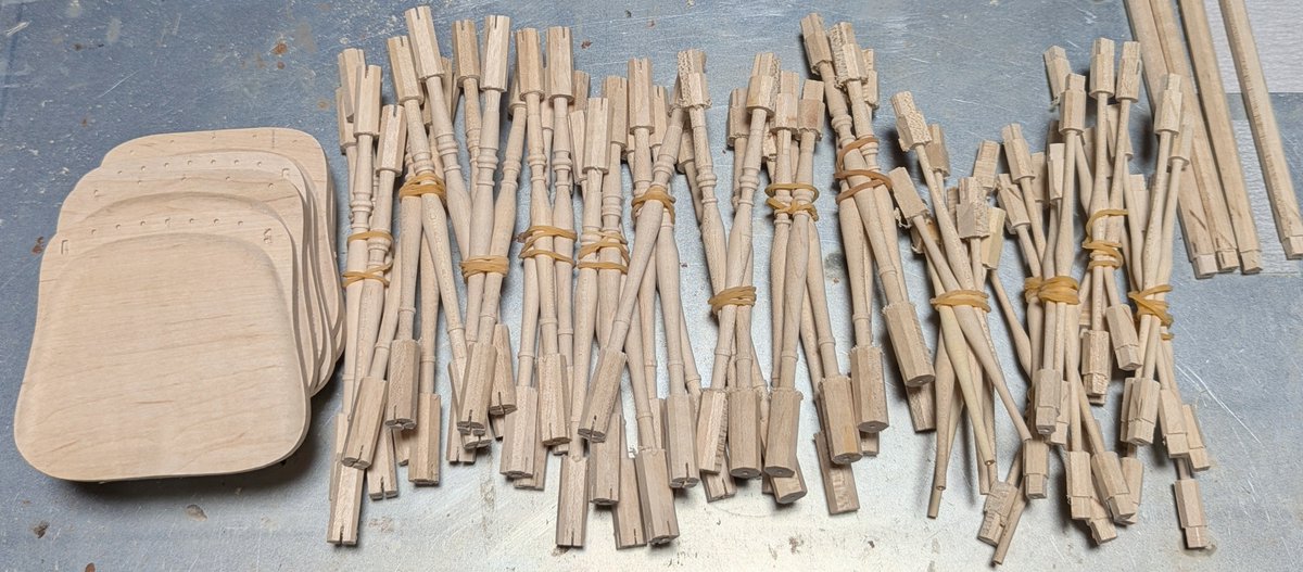 スティックバックとループバックの製作中です。