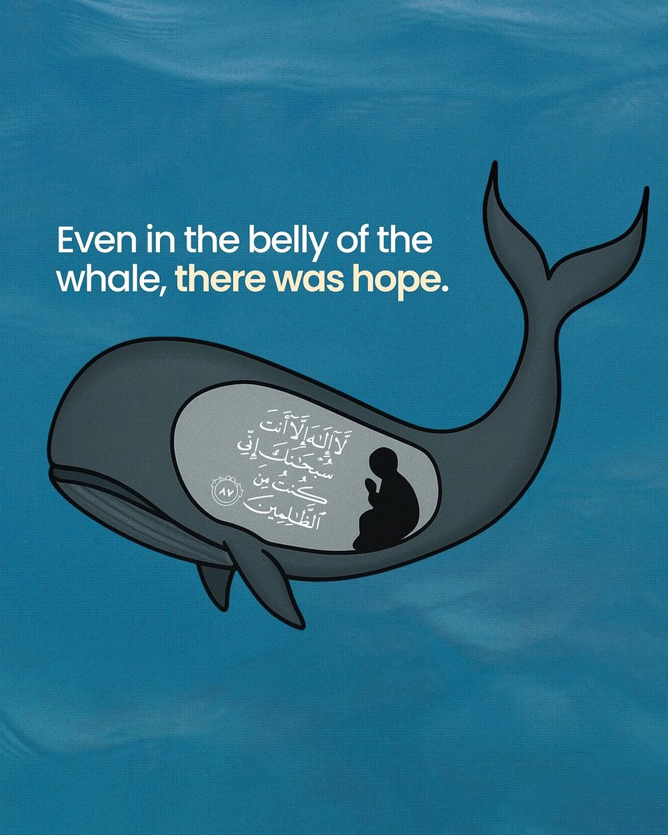 Even in the belly of the whale, there was hope.