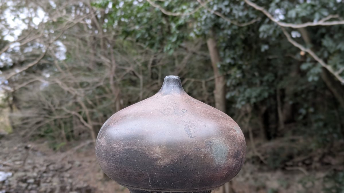 IronAndOilAnd's tweet photo. 阿波國一宮の大麻比古神社へ。阿波國一宮を名乗る神社は5社くらいあるらしいけど、全国一宮巡りに載っていたこちらに参拝させていただいた。Xで知り合った皆さんの寛解（継続）をお祈りしてきました。
こちらの擬宝珠はスライム風味が強かったです😀 https://t.co/7LSGhh1gW7