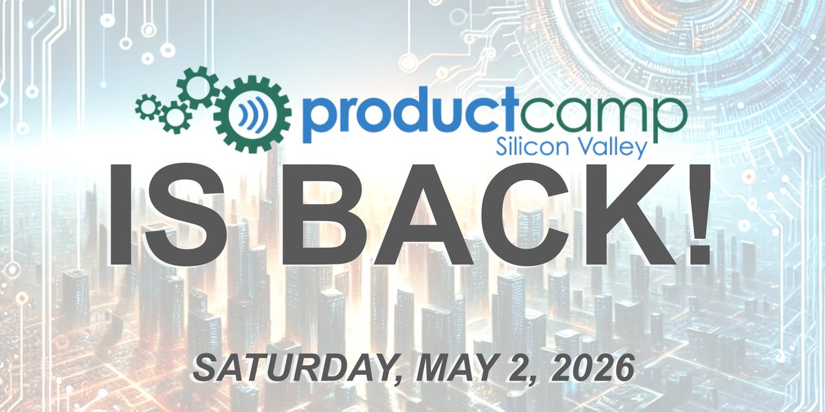 ProductCamp SV tweet media