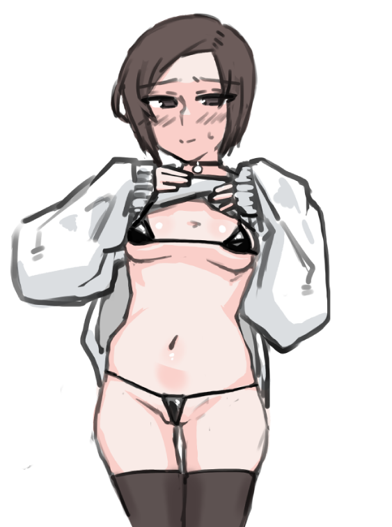 最近せっせと描いてるすけべ漫画にでてくるねーちゃんは昔から描いてるショートカットねーちゃんと同じ人です、最近になって名前が付いた 