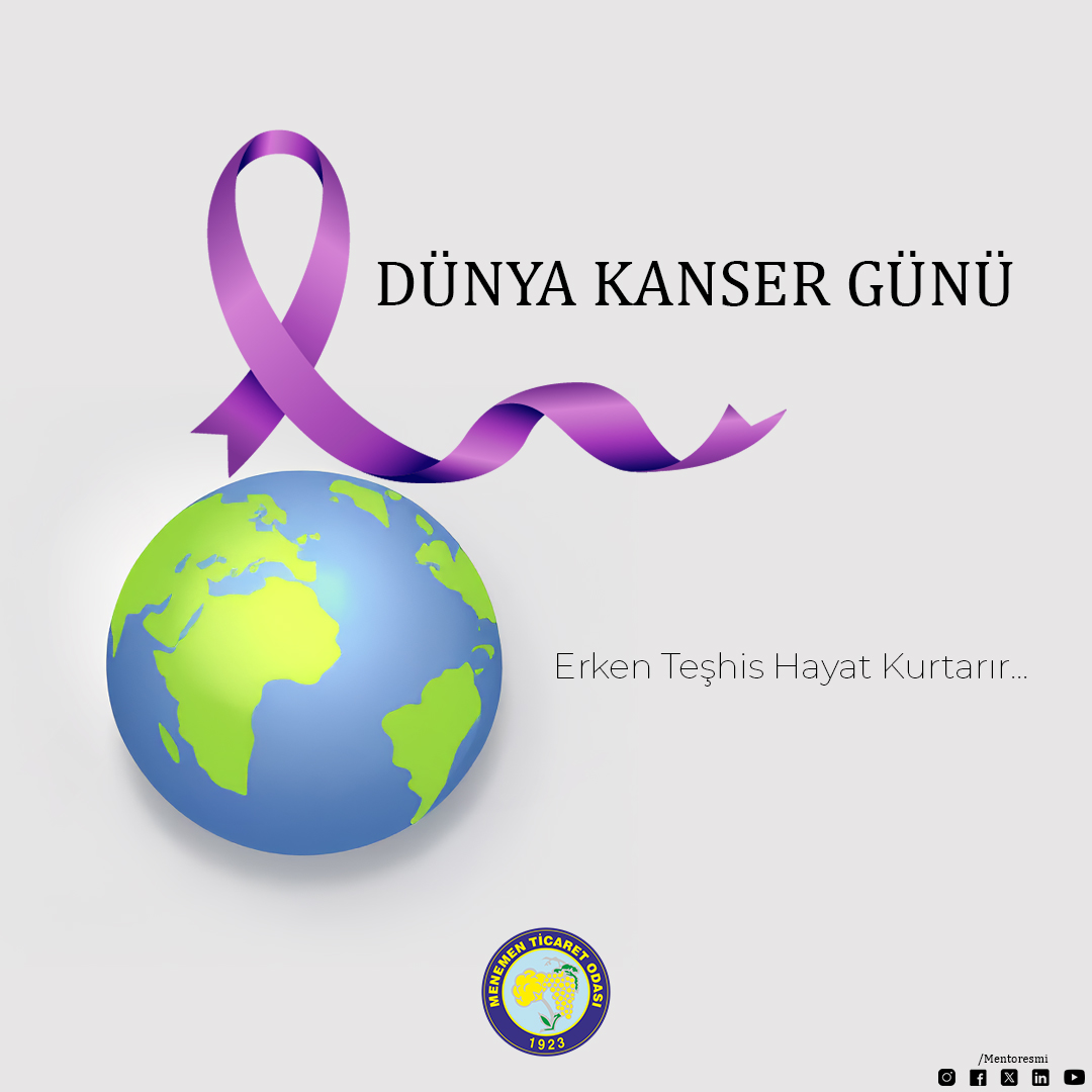 Sağlığımız en değerli sermayemizdir. 4 Şubat Dünya Kanser Günü’nde farkındalığımızı artırıyor, 'Erken Teşhis Hayat Kurtarır' diyoruz. Kendiniz ve sevdikleriniz için düzenli kontrollerinizi ihmal etmeyin. 
Sağlıklı yarınlar dileriz.