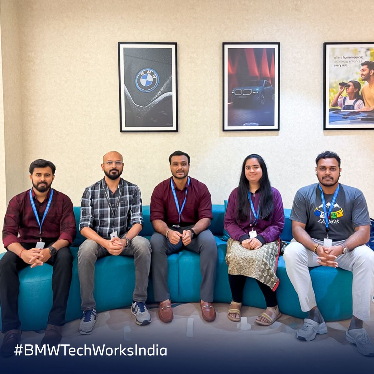 BMWTechWorksInd's tweet photo. New faces, same drive to innovate.

Welcome to BMW TechWorks India, where fresh ideas meet limitless possibilities. Let's shape tomorrow, together. 

#BMWTechWorksIndia #BMWGroup #NewJoiners #LifeAtBTI #InnovationInMotion https://t.co/6GYUcULnYs