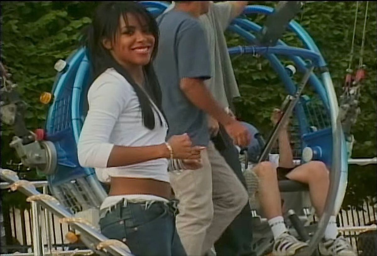 Aaliyah in MTV's 'Diary', 2001