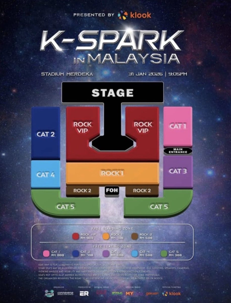 akmalnuddin_'s tweet photo. K Spark in Malaysia!!

Cat 4 tickets to let go.
Only have 2 tickets.
If interested, please DM me.
Can negotiable. https://t.co/YIhprdFN8M