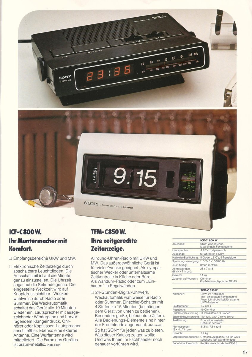 VintageMags's tweet image. Sony Radio Programmca 1977.

#audiovisual #vintage