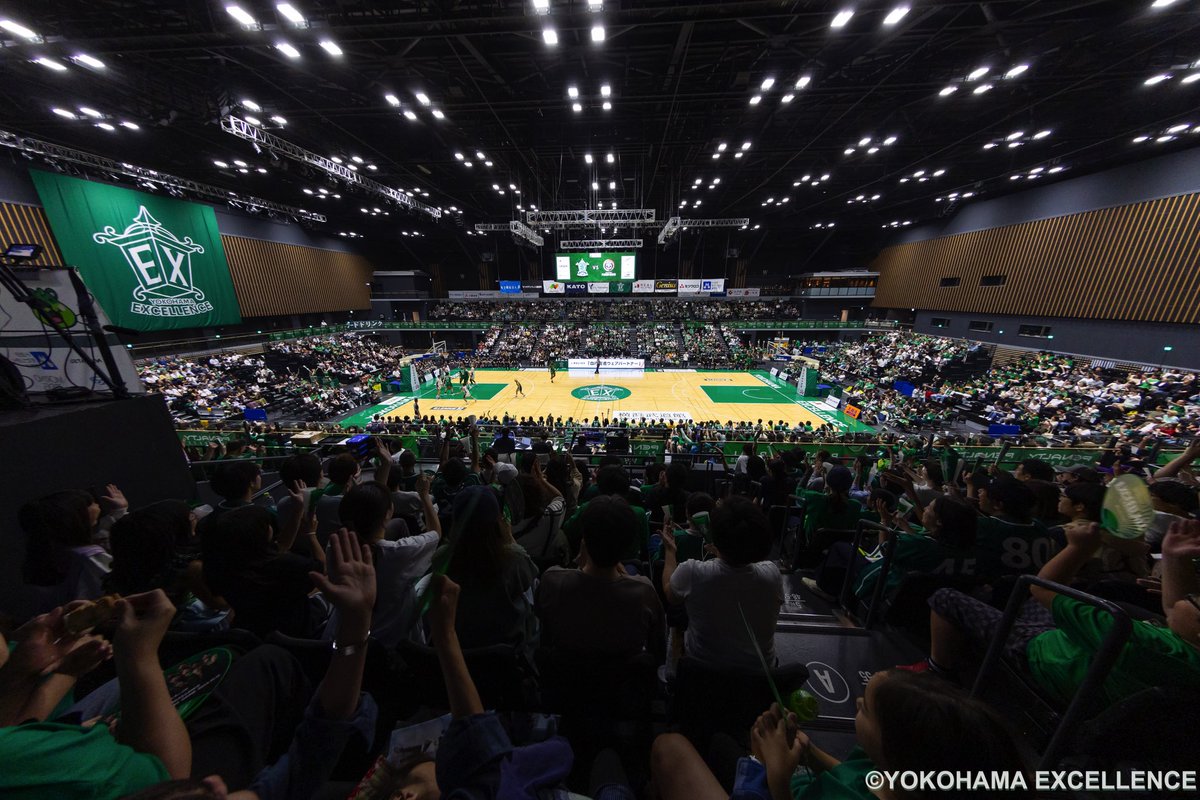 ＼福島戦2階自由席完売🎉／

この度、福島ファイヤーボンズ戦は両日「2階自由席」完売となりました😭
皆様、お買い求めいただきありがとうございます🙇

その他各種チケットも残りわずか🎵💚
引き続き皆様のご来場をお待ちしております💪🔥

チケット🎫
bleague-ticket.psrv.jp/games/EX

#横浜エクセレンス