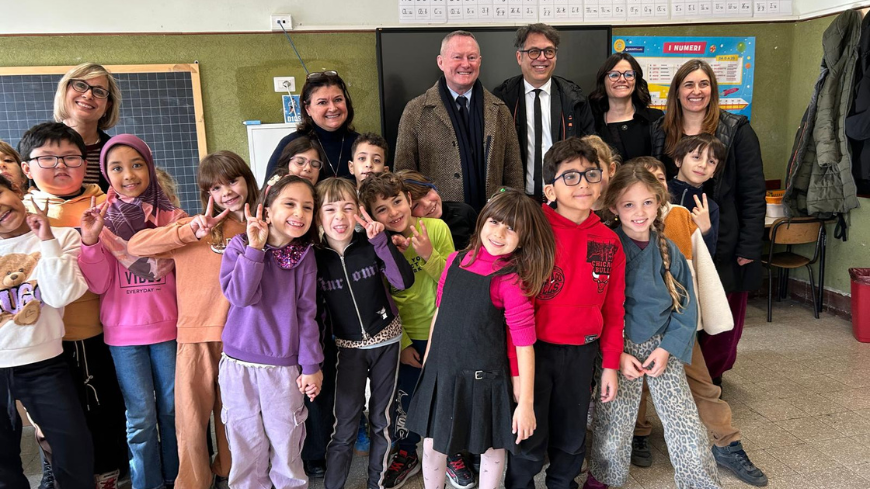 CommissionerHR's tweet photo. My 4-day visit to Italy focused on: 
🔹Breaking the cycle of child poverty
🔹Strengthening the institutional architecture to protect the rights of all
Read my full statement 👇 
https://t.co/DDVBQqf1GD https://t.co/Uzfx8c9q2e