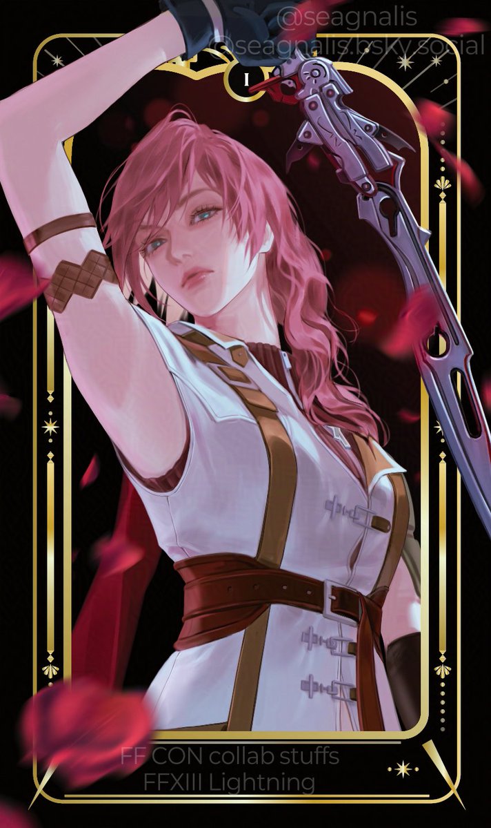Seagnalis's tweet image. #ff13 Lightning
Some collab I've done for final fantasy con
-glazed-