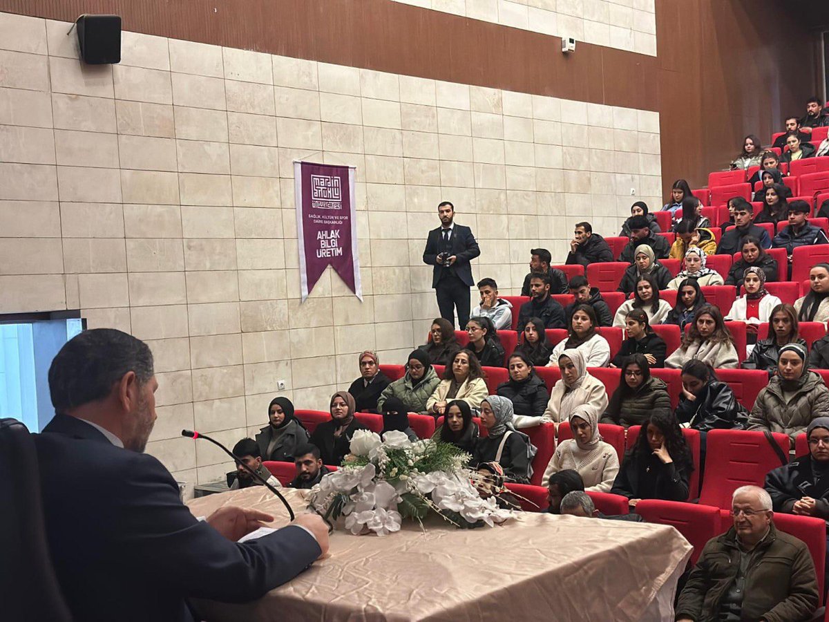 Yüksekokulumuz tarafından "Kimlik ve Aidiyet" Konulu Konferans Düzenlendi.
Haberin Devamı 🔗artuklu.edu.tr/tr/saglik-hizm…
<a href="/erolozvar/">Erol Özvar</a>
<a href="/ibrahimozcosar/">ibrahim özcoşar</a>