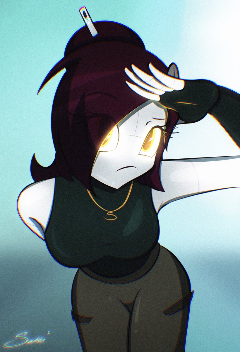 Wanted to make myself a Mascot. This is Sana ❤️

#mascot #ocart #art