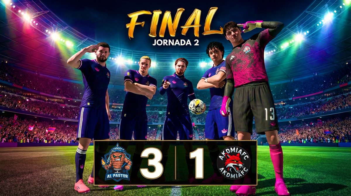 Al__Pastor's tweet photo. ¿Empezar perdiendo? ¡NO HAY PROBLEMA! 🙅��♂️💥
¡Qué remontada del equipo! "Morita" (x2) y el "killer" Charlinho nos dan los tres puntos.
📈 2 jugados. 2 ganados. ¡Somos sublíderes y queremos más! 🌮🔝
#AlPastor #Jornada2 #PlebeiansLeague https://t.co/2aK3UdeRTe