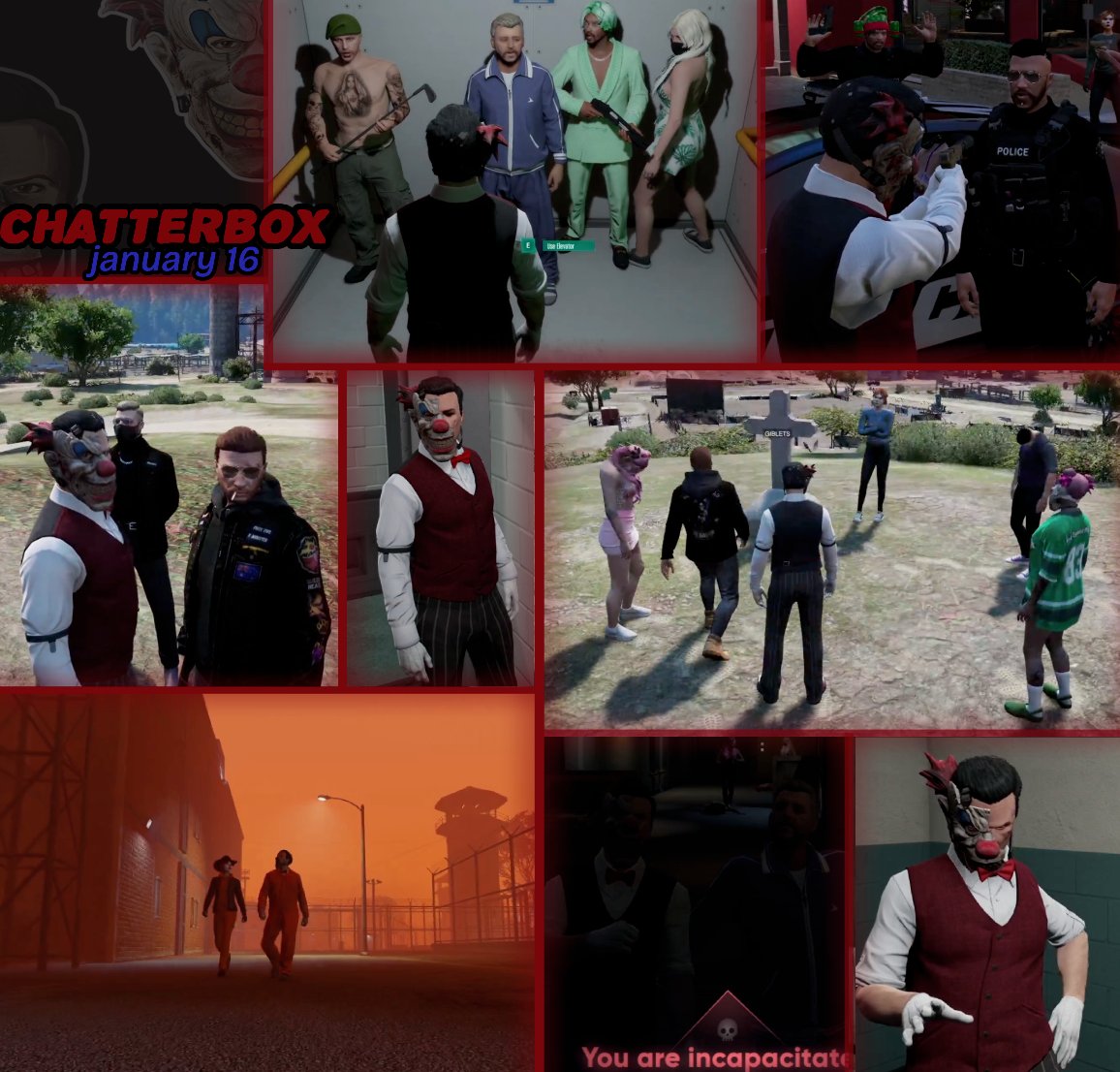 ChatterboxTLDR's tweet photo. Chatterbox: NoPixel 4.0 January 16th TLDR
 — 
"Chatterbox | oh... yuck | NoPixel 4.0 | Clowncil"
 —  
🔴 → https://t.co/BsHzD3yGsl
🟣 → https://t.co/AaYHGIsSFc

RP intro  → https://t.co/hVZzl0uEER

For all timestamps + more recaps join the discord → https://t.co/ETndrLxgdQ https://t.co/SVcEVoLjTT