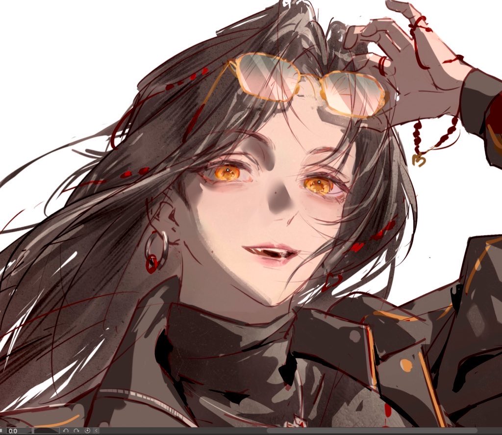 OC中途
只鋪了色上了基礎光影就如此迷人的…😌😌