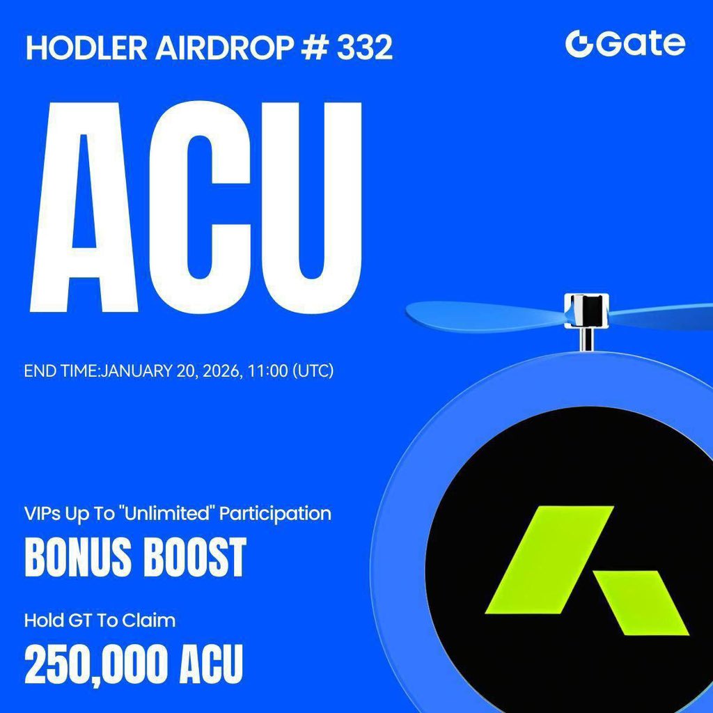🔥 Acurast $ACU Goes Live on Gate Spot Trading! + Exclusive HODLer Airdrop 🚨

A next-gen DePIN compute network using smartphones instead of data centers. Secure, private, scalable — already backed by 168,500+ phones! 📱🌍

🎁 250,000 $ACU Airdrop Pool
✔ Hold at least 1 $GT
✔