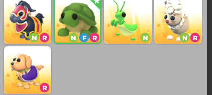 selling these for paypal f&amp;f willing to use mm or ygf