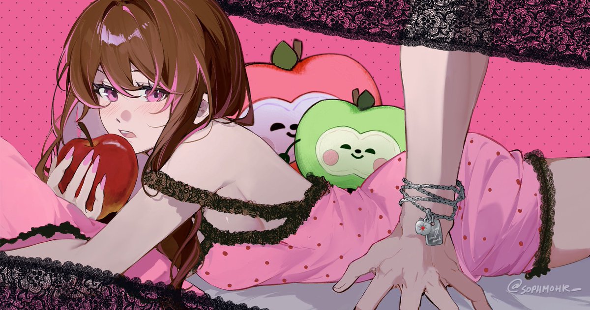 SophiaMohr1's tweet image. #LoveandDeepspace #Caleb 
🍎🍏💕