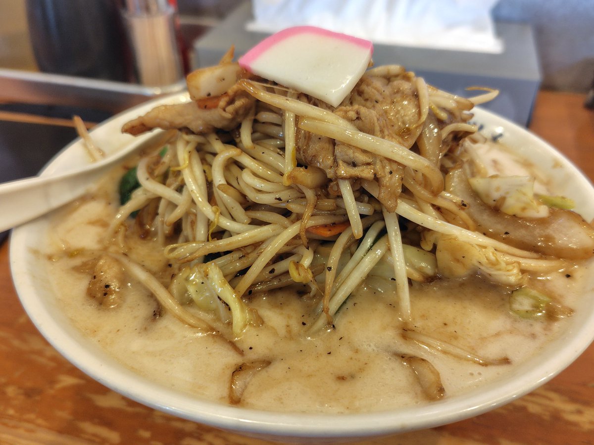 GOGO04517984's tweet photo. 休日の昼食
濃厚タンメン＋ライス最高(⁠^⁠^⁠)
＃フタツメ ＃高崎市 #伊勢崎市 ＃宇都宮市 #杉戸町 #春日部市 #市川市 https://t.co/BYBfgNtbMM