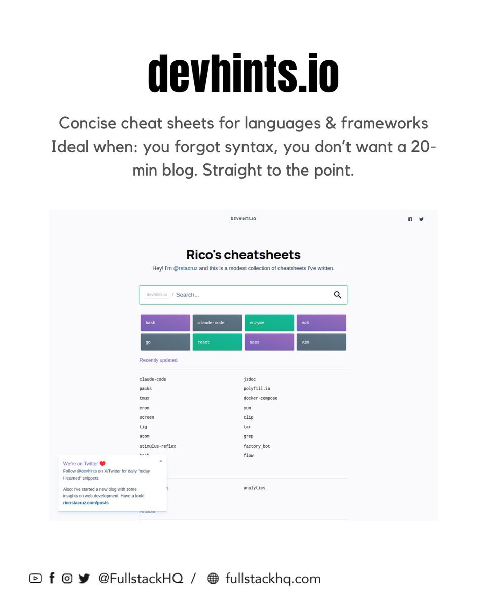 Fullstack HQ tweet media