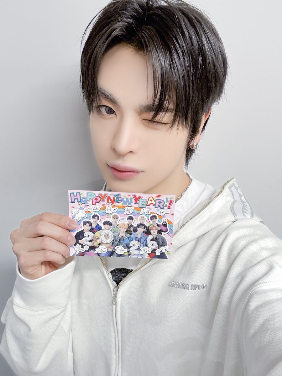 [👀] 

今年もxikersに年賀状が届きました💌

#xikers #싸이커스 #サイカース