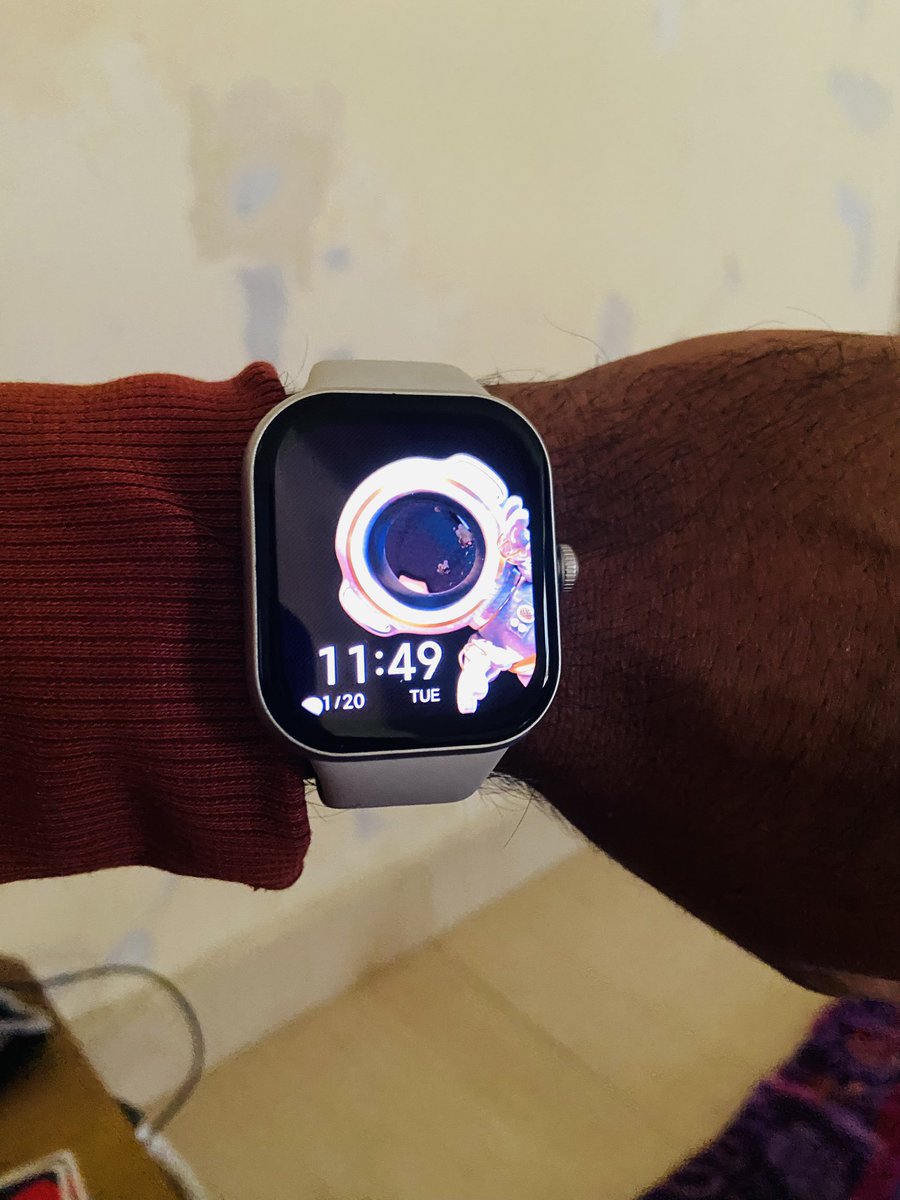 saurabhkad77976's tweet photo. Big thanks to XiaomiIndia and RedmiIndia for the Redmi Watch Move!
Sleek looks, ultra-light comfort, and a battery that just keeps going. From fitness tracking to everyday style, it’s got me covered. ⌚💪
#RedmiWatchMove #XiaomiIndia #RedmiIndia #SmartLife #XFCPune https://t.co/79AbDzlOkt
