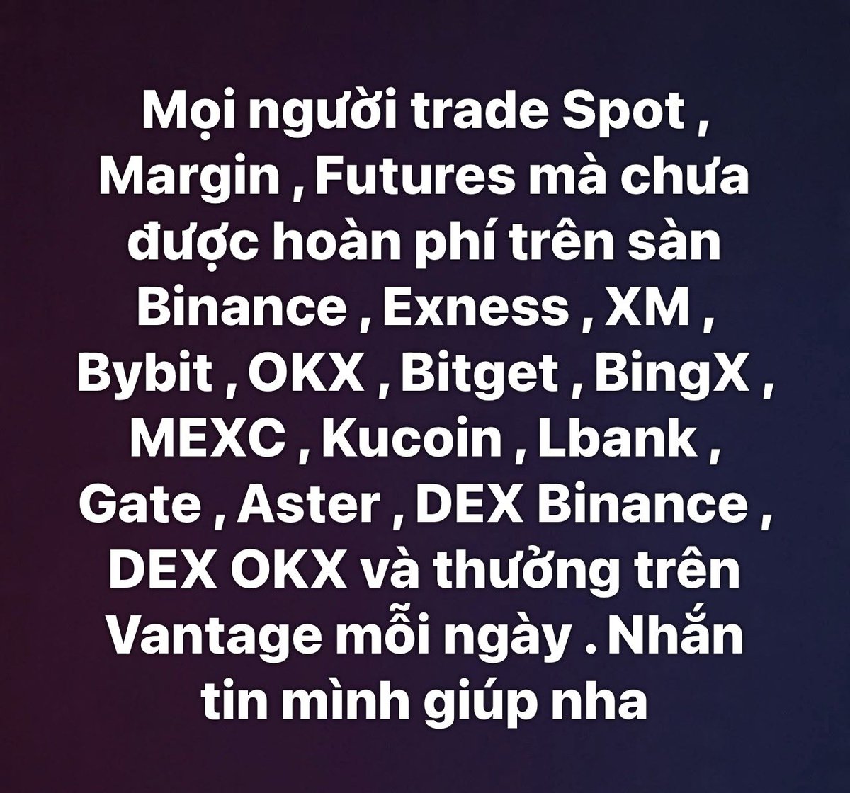 Bi Cần Thơ | Cashback.Exchange tweet media