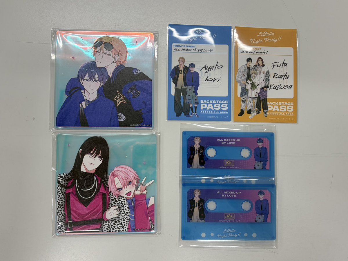 交換】LiQulle リキューレ 10周年記念展 アクリルコースター 特典 譲