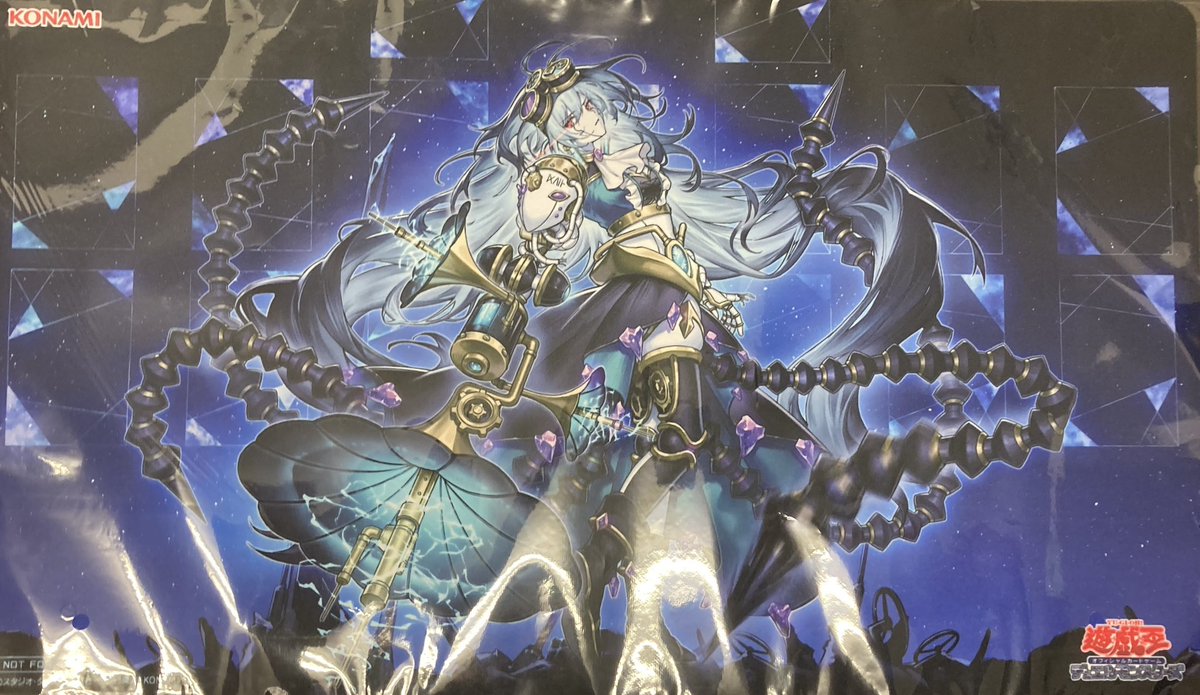 遊戯王 商品情報】 『麗しき磁律機壊』のプレイマットを入荷させて