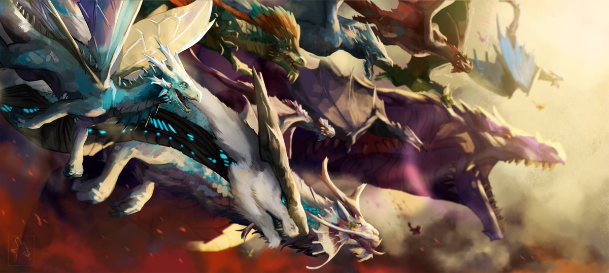 "Among gods and beasts, skies still remain ruled by them"   *ੈ🐉 ༘⋆໋✧˚
#Arkart #ARKSurvivalAscended #digitalart