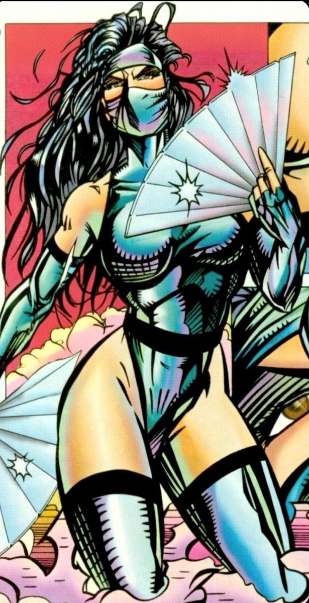 Daily_Kitana's tweet image. Kitana in mortal kombat comics 💙