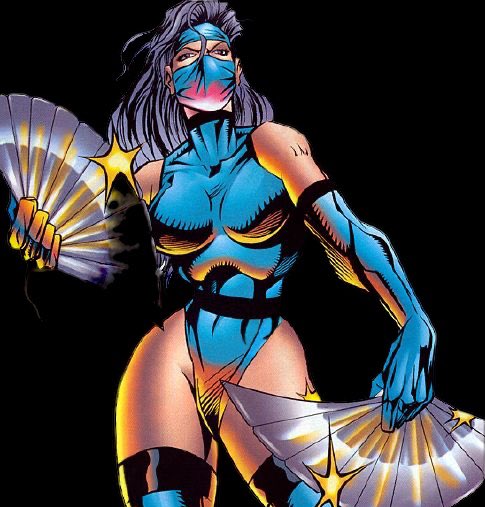 Daily_Kitana's tweet image. Kitana in mortal kombat comics 💙