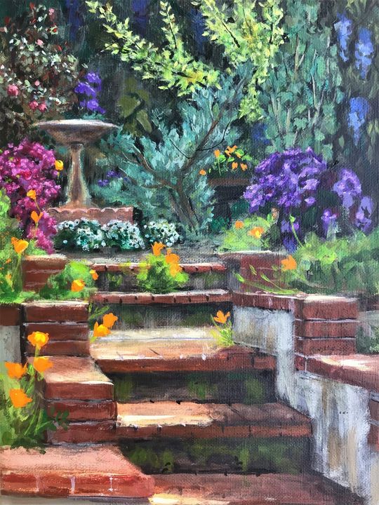 Mike71925290's tweet photo. Art of the Day! "Spash About Poppies". Buy at: https://t.co/y2kbsdcvTi https://t.co/gqkfpCg5h7