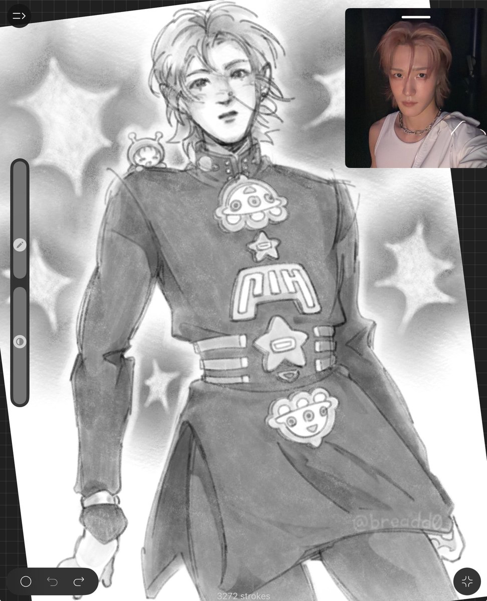 breadd0_'s tweet image. self indulgent #soul as #mikitaka doodle
#wtimd