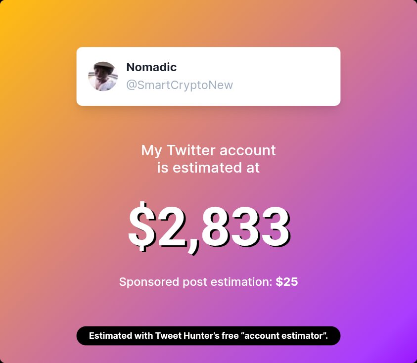 SmartCryptoNew's tweet image. My account is for sale....even if na 1K $.....bring