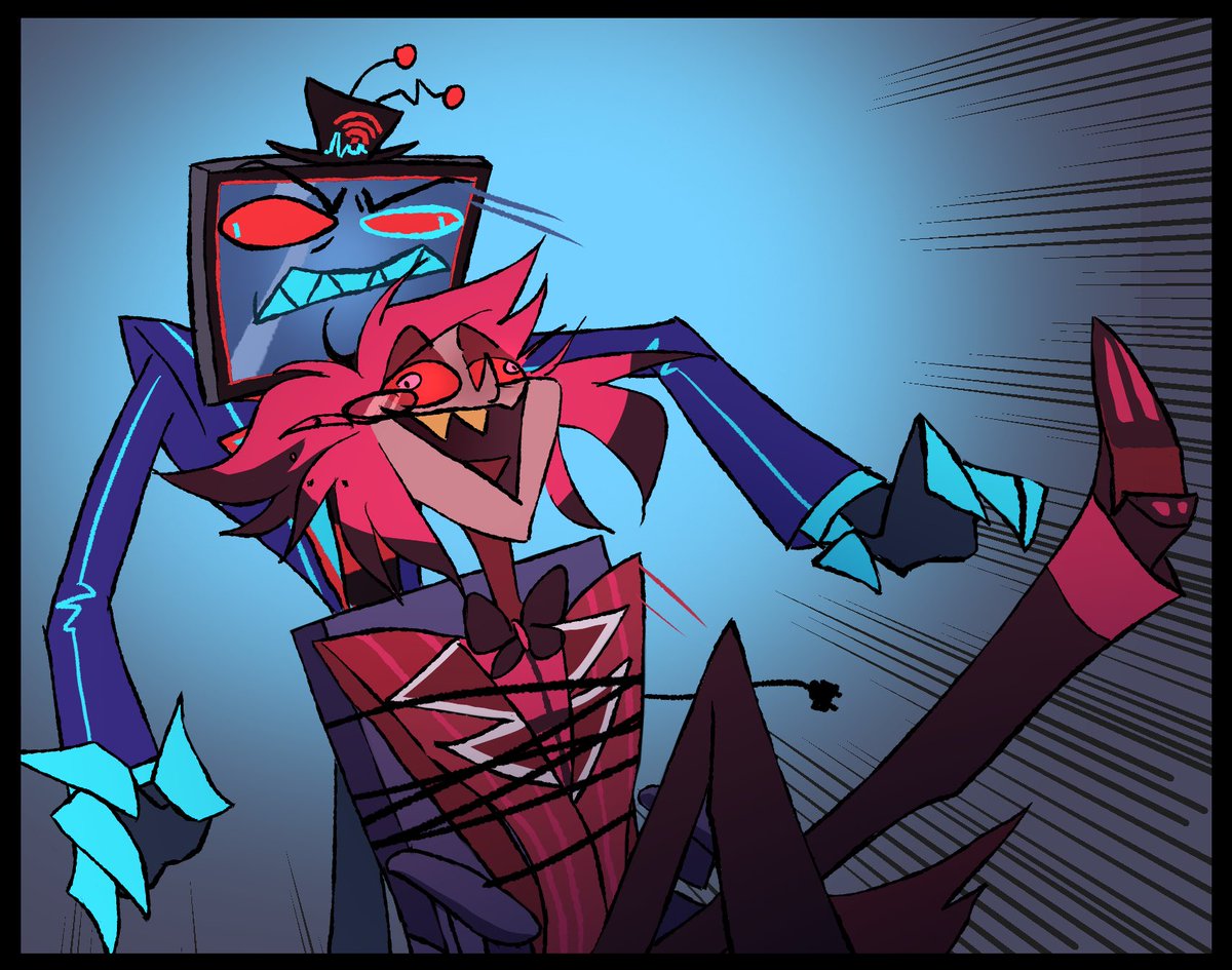 icecream38392's tweet photo. #HazbinHotel #vox #Alastor https://t.co/keYmGgEVVN