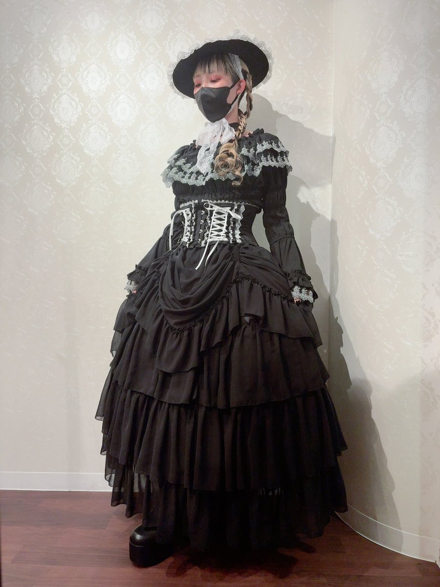 ATELIER PIERROT ロングバッスルスカート #958 ATELIER PIERROT ロングバッスルスカート ☆NEW!! ATELIER-PIERROT