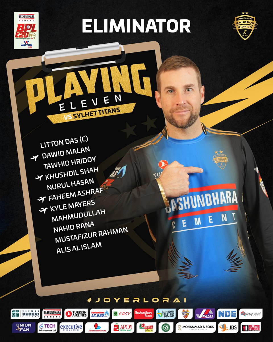 Rangpur Riders tweet media