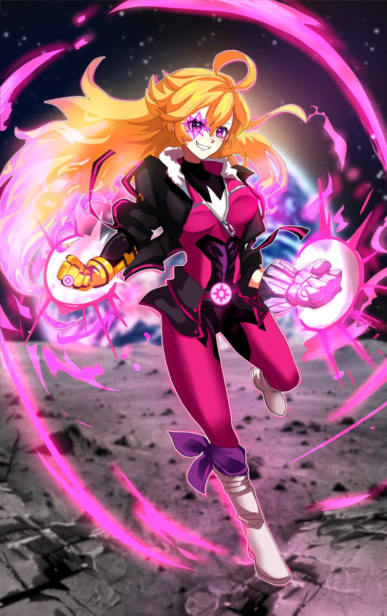 PokeSEGA64's tweet photo. Never was given a love like this!

Once more I commission @Mikururun another RWBY Lantern with Yang Xiao Long as a Star Sapphire! For her sister, for her partner, or to know what it is, she is worthy!

#RWBY #RWBYfanart #YangXiaoLong #DC #DCComics #GreenLantern #StarSapphire https://t.co/k8tciFhwYc