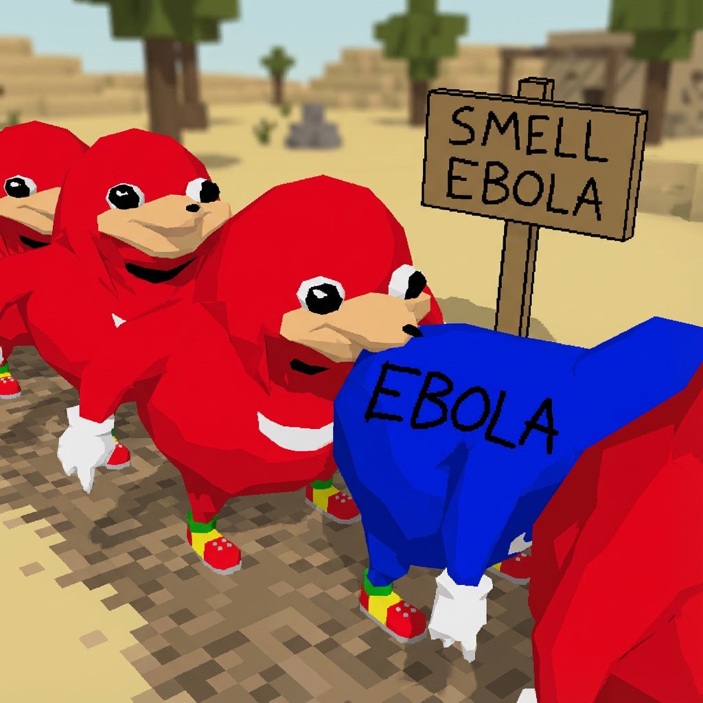 Gm bruddahs.

To dae we smell Ebola.

*click click click click click*