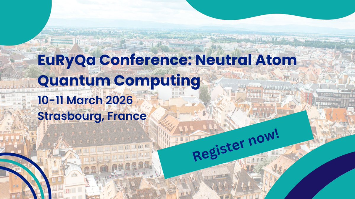 Have you had a chance to register?⚠️

🗓 Registration is open until 11 February 2026
👥 Participation is free, with a limit of 100 participants

If this is your field, it’s a good moment to secure a spot.

👉 Register here: euryqa.eu/news/euryqa-co…
