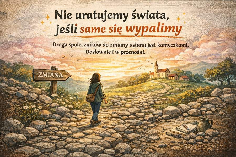 stefan_kolucki's tweet photo. Działaczki i społeczniczki rzadko dają sobie prawo do odpoczynku. Warto przeczytać tekst na @ngopl o zmęczeniu, które przychodzi po cichu i o tym, dlaczego troska o siebie to nie słabość, lecz akt odwagi.
#NGO #PROO📈
https://t.co/eZwrj9ihNa https://t.co/B2AjKuB8de