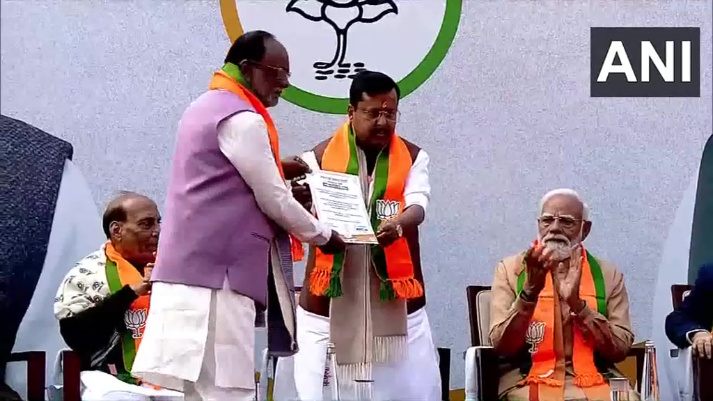 #BJPNationalPresident
नितिन नवीन को भारतीय जनता पार्टी का नया राष्ट्रीय अध्यक्ष चुना गया I