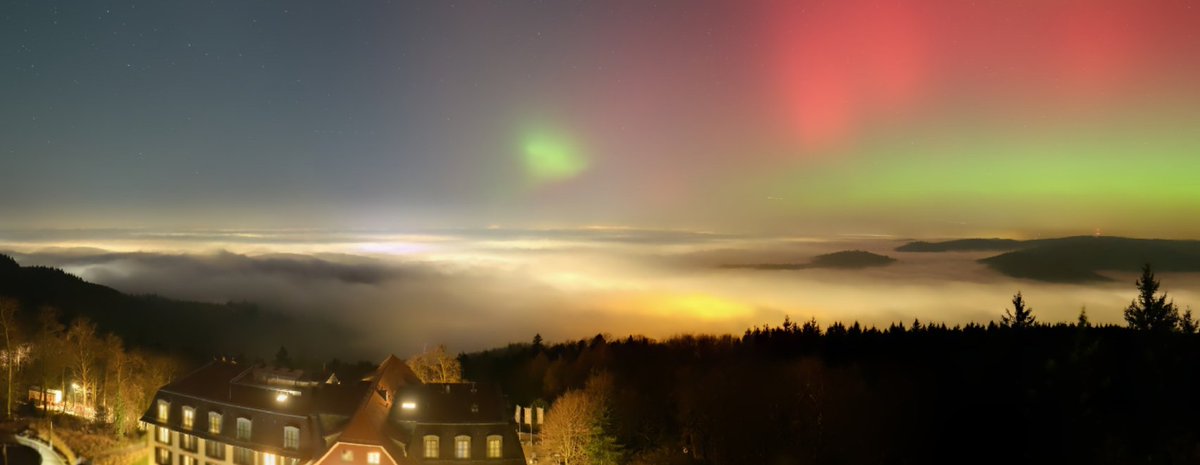 Webcam vom Königstuhl hatte gestern einen noch besseren Platz als ich.
#polarlichter #northernlights #nordlichter #koenigstuhl