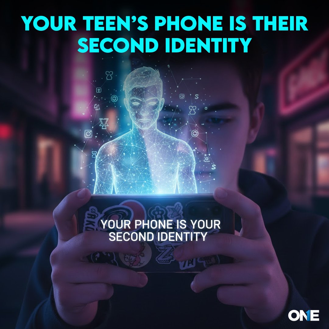 theonespy's tweet photo. Your Teen’s Phone Is Their Second Identity
In 2026, kids don’t just live one life.
They have two:
🏫 the one you see at home &amp; school
📱 the one shaped by apps, chats, and algorithms
Parents usually witness only one. https://t.co/bDlGpVscmg