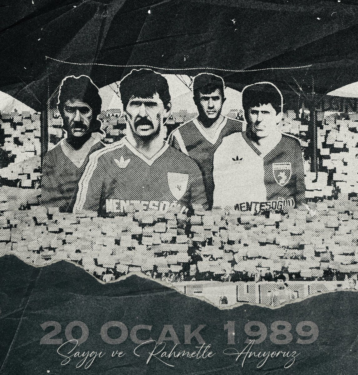 Bizim evlerde ‘hiç unutmam’ diye başlayan çoğu cümlenin sonunda hep o kara gün anlatılır. Futbolla ilgisi olsun olmasın her Samsunlunun en derin yarasıdır.
Unutmayız.
 #20ocak1989 – ♾️