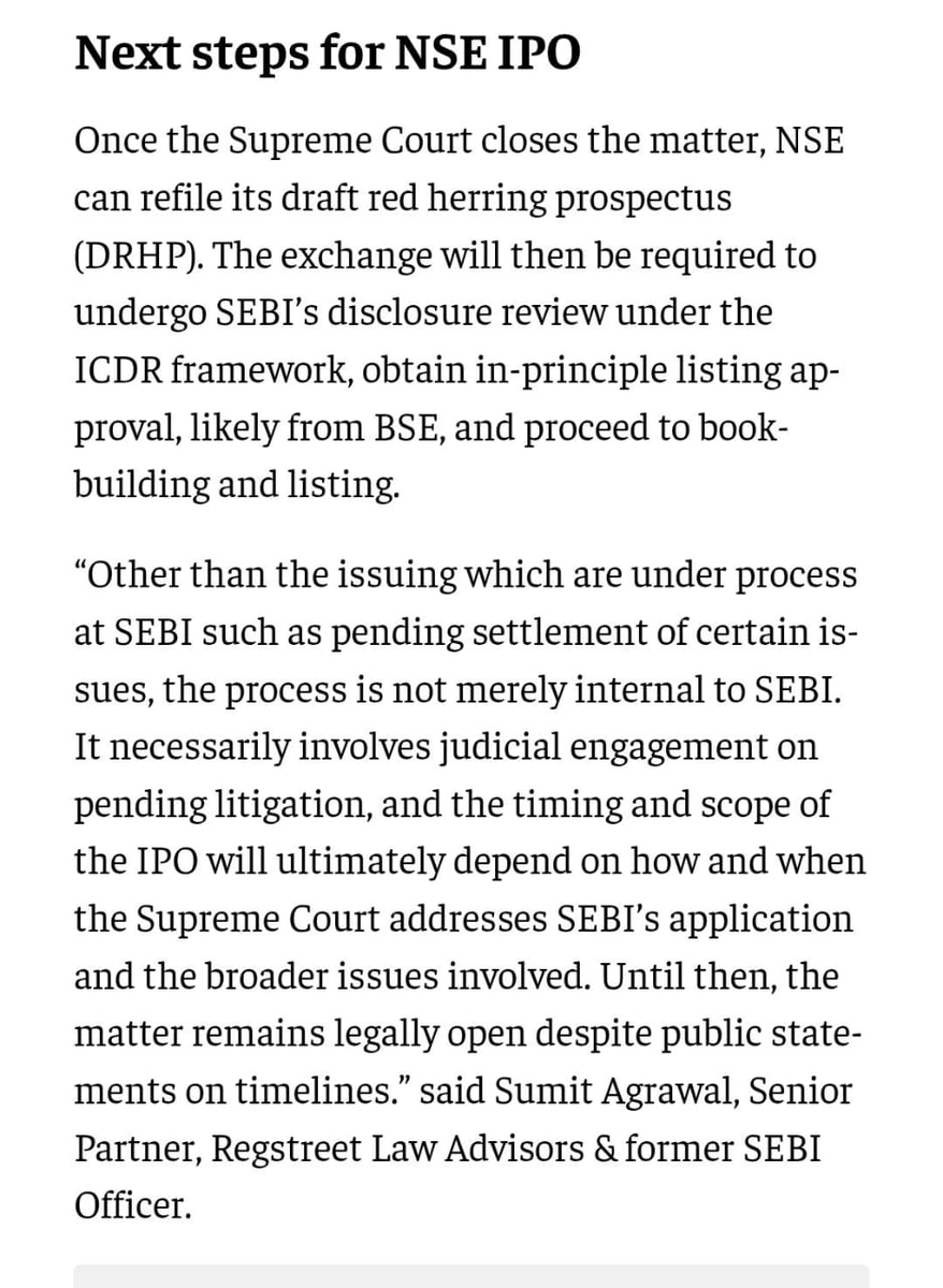 AnkurGu50588238's tweet photo. This is no longer internal paperwork, it’s a structured, rule-based process with defined checkpoints.
#IPOProcess https://t.co/8Y29pQ7UCo
