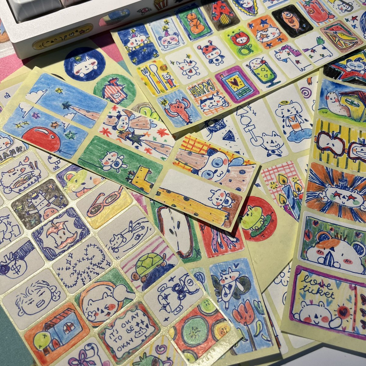 lazynisw's tweet image. i can sit for hours to do these, it's fun!