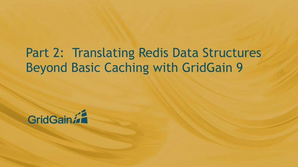 GridGain Systems tweet media