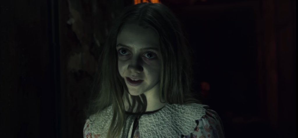 DailyRTSH's tweet image. In a recent interview Gans states that when he cast Evie Templeton as Laura: he did not know she also cast as Laura in the remake.

She signed an NDA stopping her from speaking on the remake at that time, so she just happened to get the role twice.